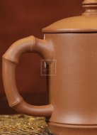 《竹節(jié)蓋杯-泥繪梅花款》紫砂壺實(shí)力派名家手工宜興茶壺茶具段泥