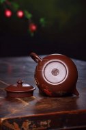 《年年有余》宜興紫砂壺實力派老師手工茶壺茶具黃龍山大紅袍