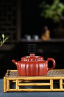 《葵井欄》宜興紫砂壺葵井欄高級(jí)工藝美術(shù)師手工泡茶壺茶具大紅袍