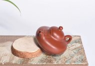 《華穎》宜興高級(jí)工藝美術(shù)師手工紫砂壺大紅袍料茶壺華穎茶具