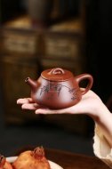 《石瓢》宜興紫砂壺實(shí)力派名家茶具底槽青石瓢