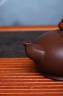 《一團和氣》宜興紫砂壺全手工泡茶壺工藝美術(shù)師大師紫泥