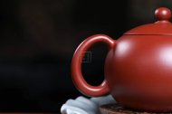 《西施壺》宜興助理工藝美術師手工紫砂壺大紅袍料茶壺西施茶具