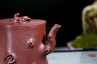 《高梅樁》宜興紫砂壺名家高級(jí)工藝美術(shù)師手工底槽青梅樁泡茶壺茶具