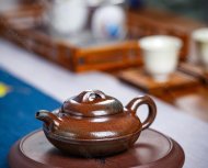 獨家首發(fā)，品名：線圓。泥料：極品紫泥（