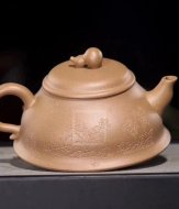《福蘆》宜興紫砂壺本山綠泥工藝美術師手工茶壺茶具