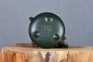 《漢棠石瓢》紫砂壺宜興實力派名家純手工民國綠石瓢泡茶壺