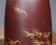 品名：精美茶倉。泥料：原礦優質紫泥