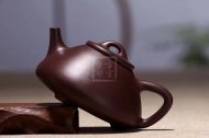 《子冶石瓢》紫砂壺宜興實力派名家手工泡茶壺石瓢茶具紫泥茶壺