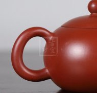 《西施》宜興紫砂壺西施助理工藝美術師手工大紅袍茶壺