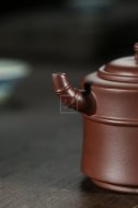 《富貴竹節(jié)套組》宜興紫砂壺套組紫砂泡茶壺紫泥手工工藝美術師紫砂茶具