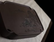 《宜興紫砂儲(chǔ)水式壺承/干泡盤》宜興工紫砂壺紫砂茶壺茶具