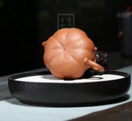 《南瓜壺》宜興紫砂壺民間實力派手工段泥南瓜茶壺具
