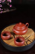 《仿古》宜興紫砂壺茶具泡茶壺實力派名家手工大紅袍仿古