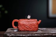 《拋磚引玉》宜興紫砂茶壺紫砂創新壺泡茶壺大紅袍手工工藝美術師泡茶壺