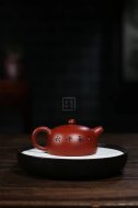 《半月》宜興紫砂壺工藝美術師純手工大紅袍半月大泡茶壺