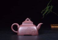 《觚棱》宜興純高級工藝美術師全手工紫泥紫砂壺茶具