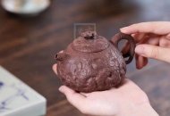 《供春》宜興紫砂壺工藝美術師手工紫泥供春泡茶壺茶具