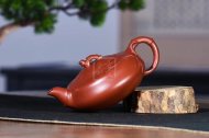《竹節(jié)慕古》宜興紫砂壺實(shí)力派名家手工大紅袍創(chuàng)新創(chuàng)新茶壺茶具
