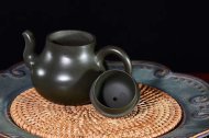 《思婷》宜興紫砂壺王鎮學原礦天青泥全手工