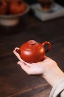《巨輪西施》宜興實力派名家手工紫砂壺茶壺具朱泥西施