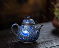 全手工點(diǎn)彩潘壺