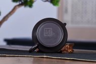 《水扁》宜興紫砂壺中國(guó)工藝美術(shù)大師純手工黑料茶壺全手工紫砂壺