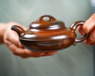 獨家首發(fā)，品名：線圓。泥料：極品紫泥（