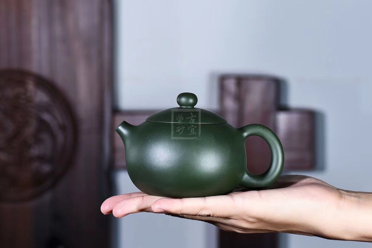 《西施》宜興紫砂壺頂級民國綠實(shí)力派名家手工茶壺茶具西施